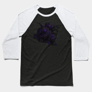 Sparkling roses - purple option Baseball T-Shirt